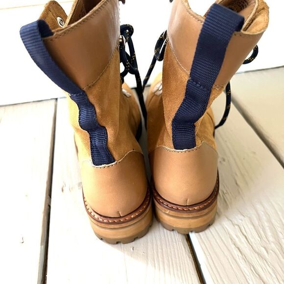 H & M suede lace up boots.  Size 8 - Picture 5 of 9